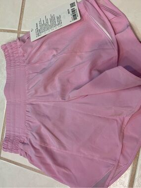 lululemon athletica Pink High-Rise Hotty Hot Athletic Shorts